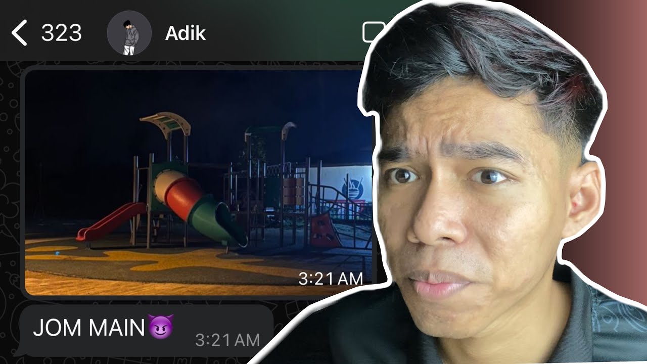 AKU CHAT PERGI TAMAN PUKUL 3 PAGI ‼️