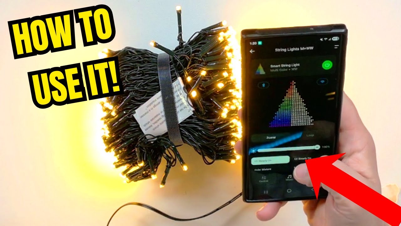 How to Use These Indoor/Outdoor Christmas Lights