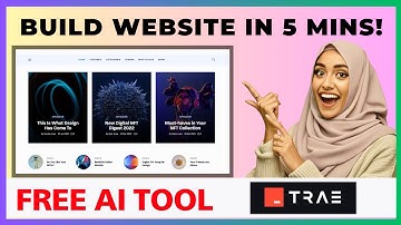 Build Stunning Website in 5 Mins with TRAE AI 🔥 | Full Setup + Installation Guide!