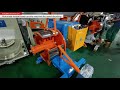 Motorized doubel head decoiler DBMT-200 for coil decoiling of metal stamping line to UK