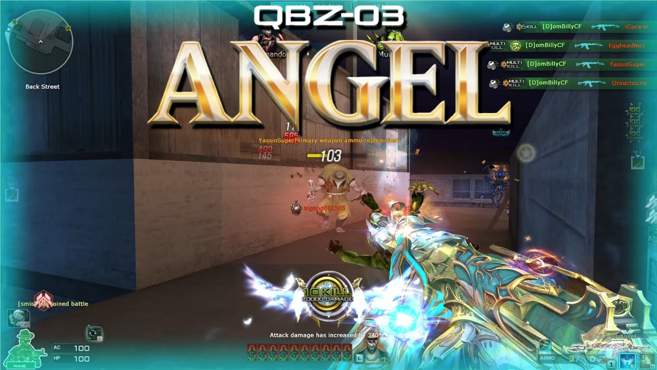 QBZ-03 Angel | Hero Mode X Gameplay | Crossfire West