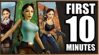 First 10 Minutes of Tomb Raider 1-3 Remastered w/ Commentary