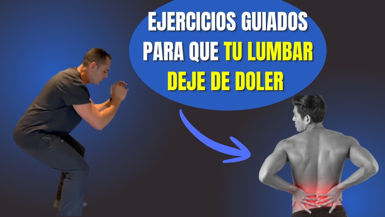 5 ejercicios guiados para que tu lumbar deje de DOLER 😉