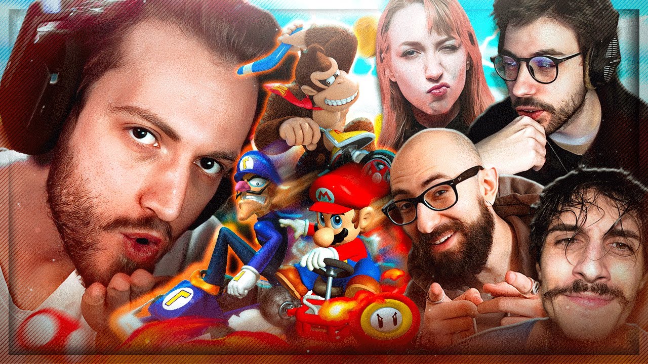 SONTUOSO TORNEO ITALIANO DI MARIO KART /w @FazzRewind@TheRealMarzaa @StallionsTV@michelleputtini