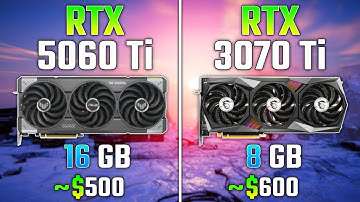 RTX 5060 Ti vs RTX 3070 Ti | Test in 7 Games