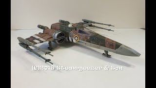 Building the Revell Resistance X Wing, D Day edition!