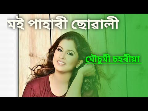 Moi Pahari  Dr Mausumi Saharia  Assamese Hit song