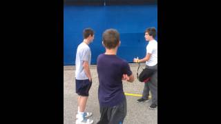 A rap battle in follansbee