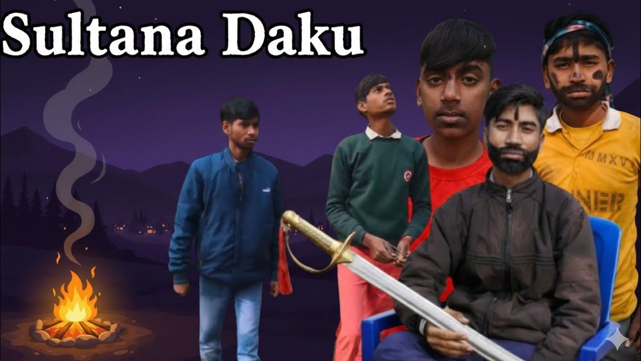 Sultana Daku की कहानी 😱 | गांव का खतरनाक डाकू | Comedy Drama 😂
