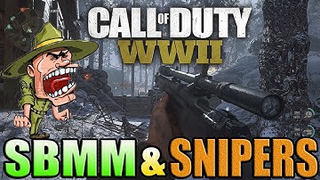 Call of Duty WW2 Broken Snipers & SBMM | OMG I