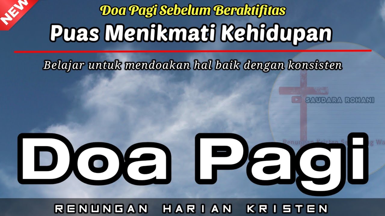 Renungan Pagi Kristen - Doa Pagi - Suara Injil - Pohon Kehidupan - Saat Teduh Pagi Katolik