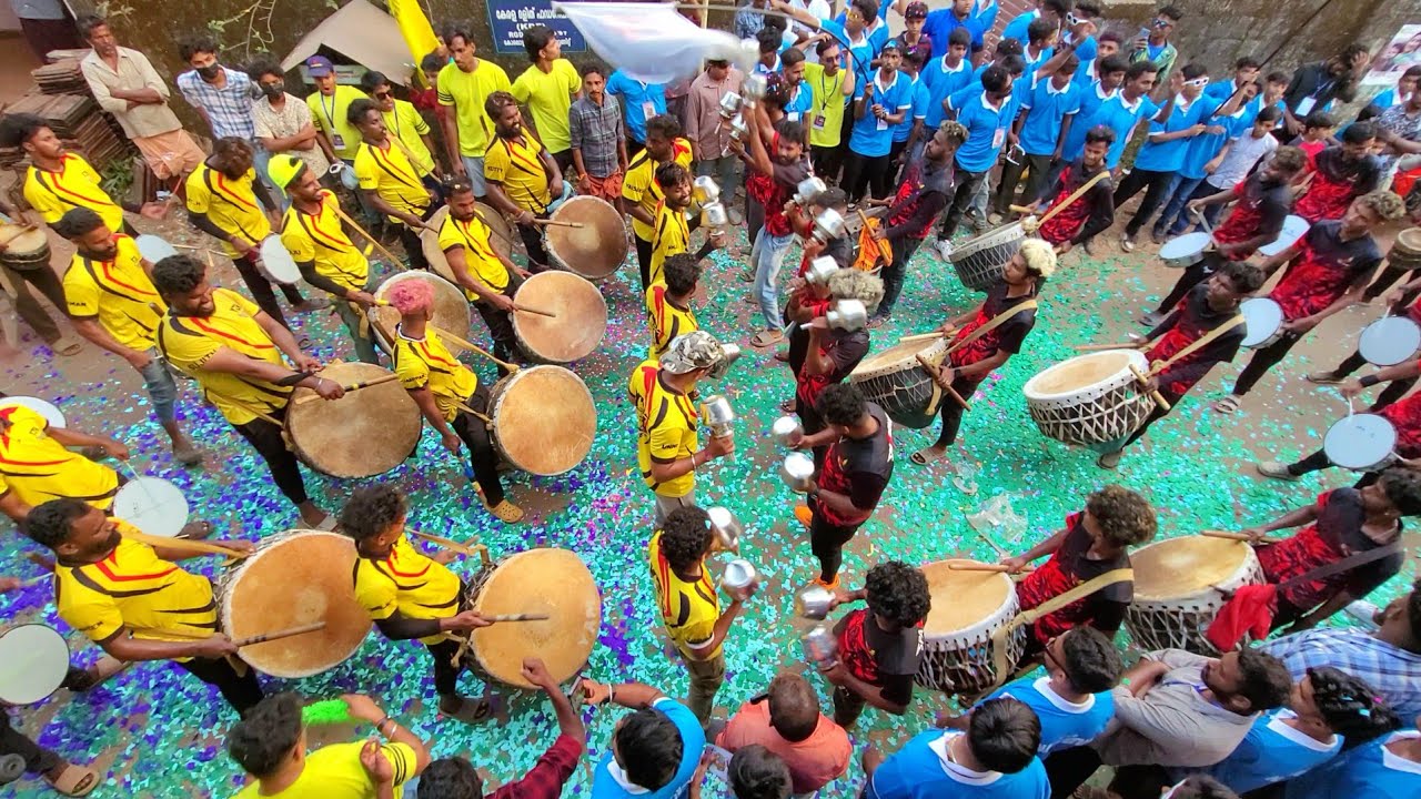 YTK vs SPARROW | ഇതാവണം മുട്ടൽ..! സൗഹൃദ മത്സരം😍| Thambolam musicband kerala @kolath ayyappankavu