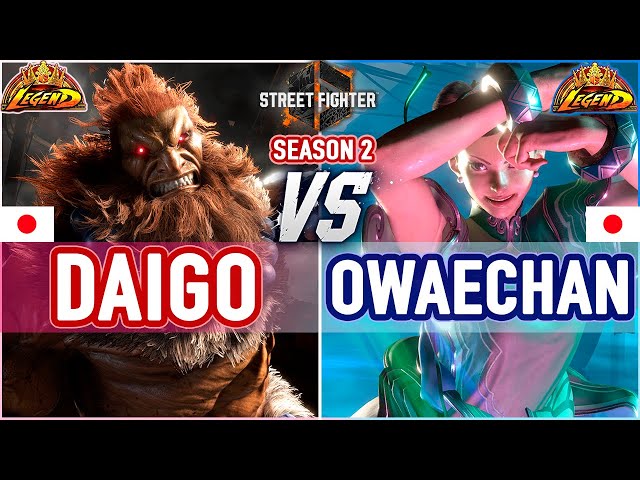 SF6 🔥 Daigo (Akuma) vs Owaechan (Chun-Li) 🔥 SF6 High Level Gameplay class=