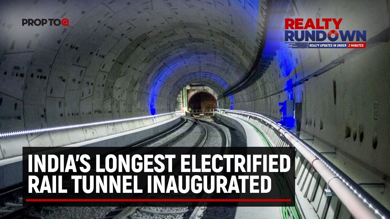 India’s longest electrified rail tunnel inaugurated