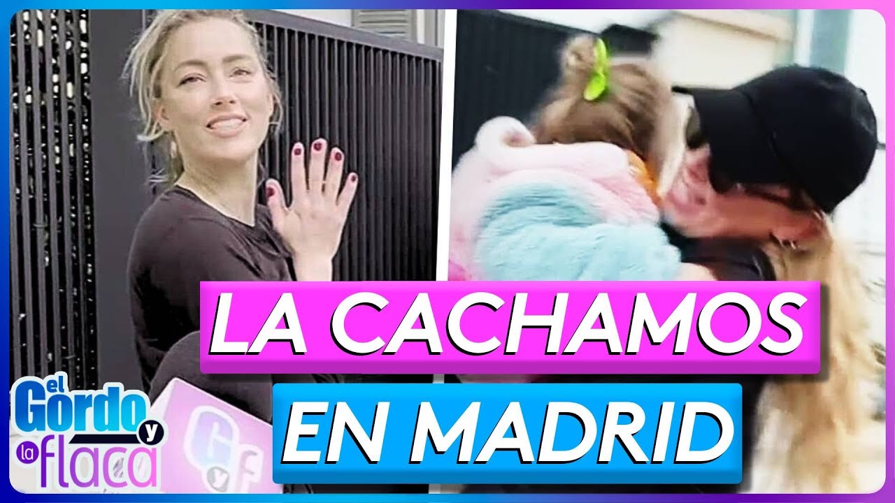 Amber Heard es cuestionada sobre su embarazo, su nuevo amor y vida en España | El Gordo y La Flaca