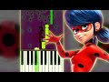 MIRACULOUS Lucky Charm Song On Piano Shorts MIRACULOUS Lucky Charm Song On Piano Shorts