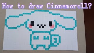 Cinnamoroll Pixel Art - How to draw Cinnamoroll? Wealth