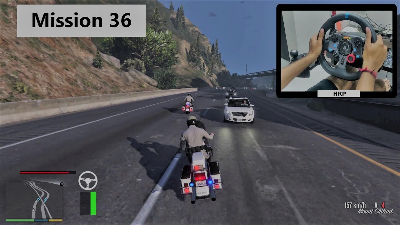 GTA 5 Mission 36 I Fought the Law II Logitech wheel Gameplay - YouTube