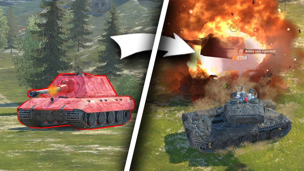 E-100 Ammo Rack: Myth Busted Explosive Reveal - YouTube