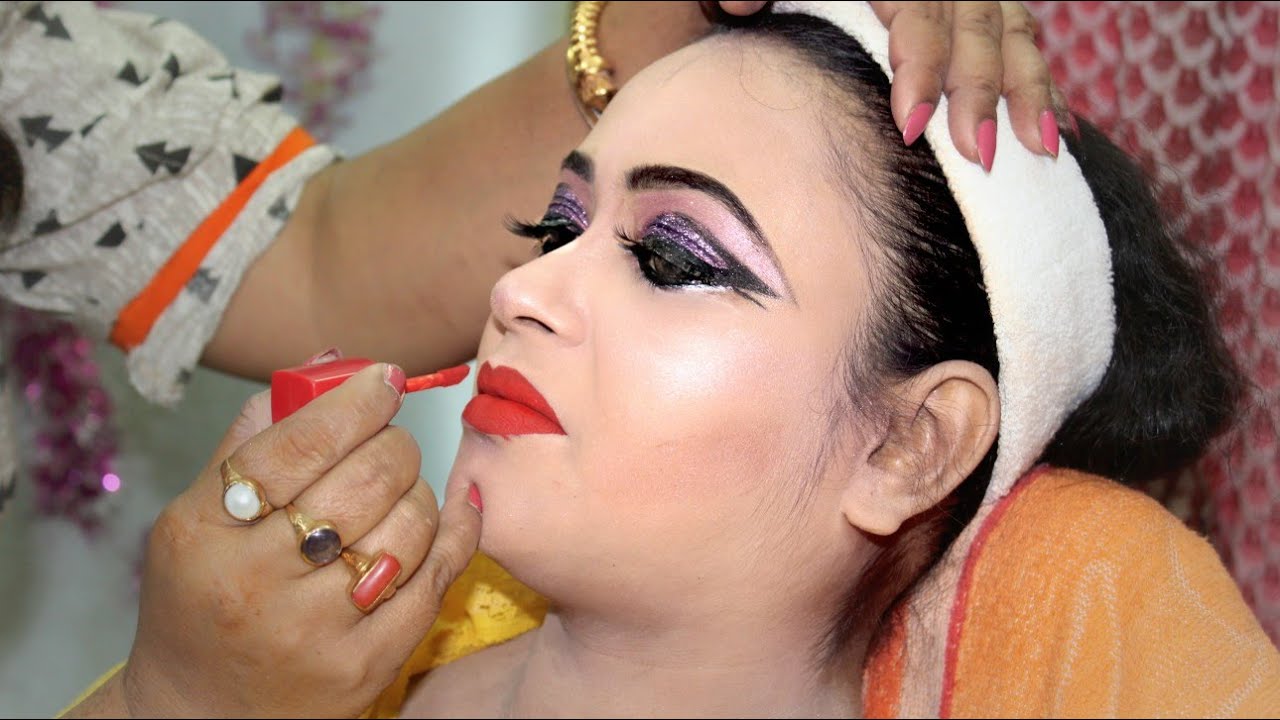 Reception braidel makeup || Step by Steps || by Makeup Artist Tanu's™