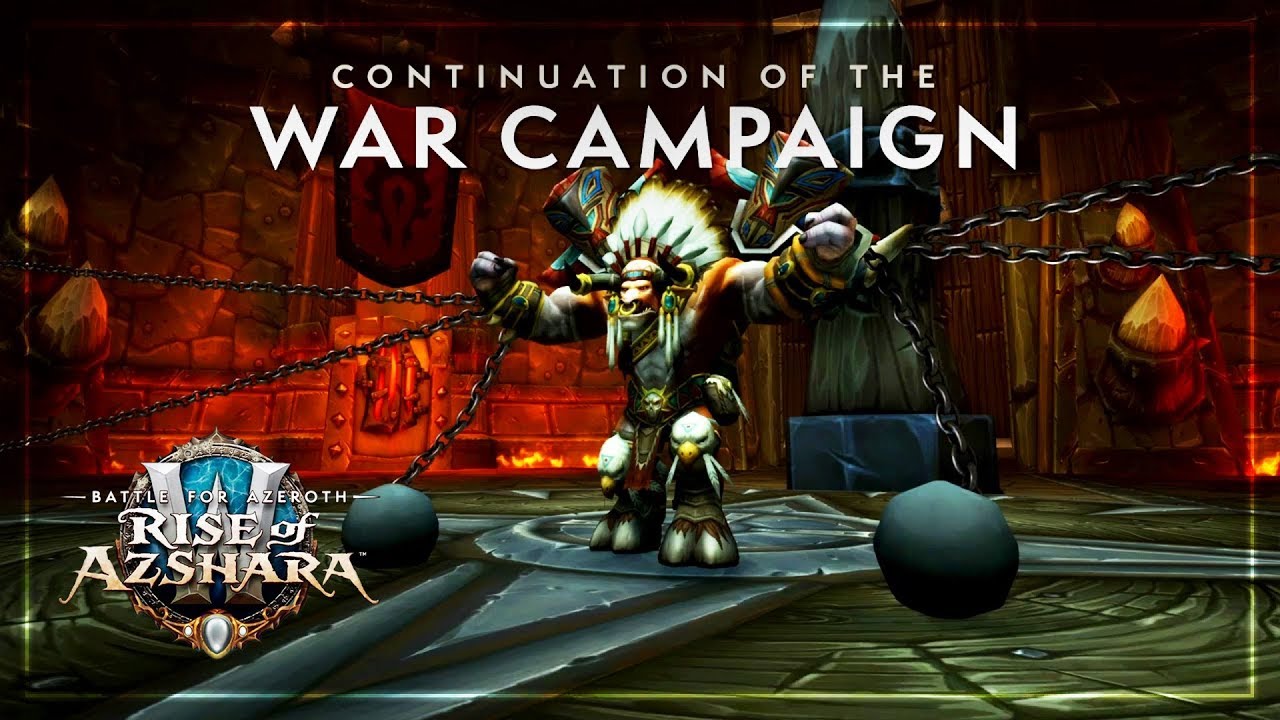 Baine Bloodhoof Rescue Scenario | Saurfang & Thrall | Patch 8.2 Rise of Azshara