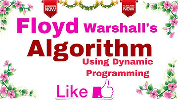 Ep-04 | Floyd Warshall