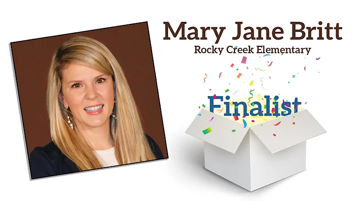 Teacher of the Year Finalist, Mary Jane Britt