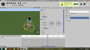 mine imator:how to make a advanced walking and running animation