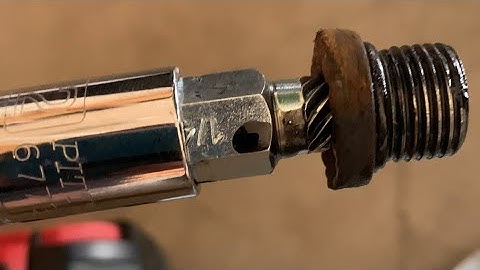 Polaris RZR Front Diff/ Transmission Drain Plug removal.