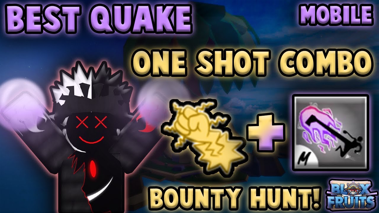 Quake 1 Shot Combo With Every Fighting Style (Blox fruits) - [Roblox] 