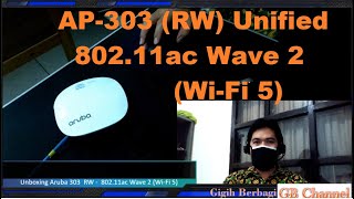 Unboxing ARUBA Access Point AP-303 (RW) Unified AP, 802.11ac Wave 2 (Wi-Fi 5)