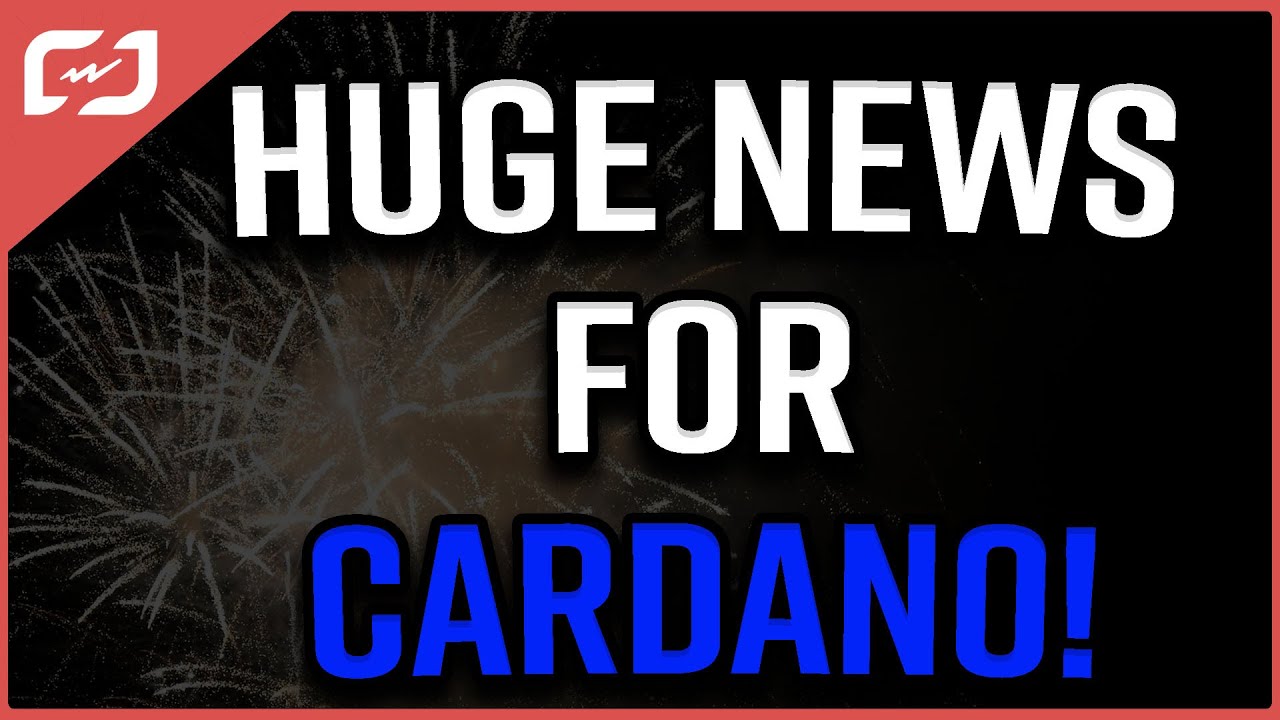 HUGE NEWS COULD MOONSHOT CARDANO! Cardano Price Prediction! | 