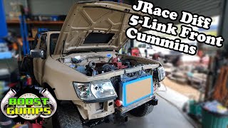 J-Race Braced Front Diff + 5 Link || 6BT GU Chop || Episode 2