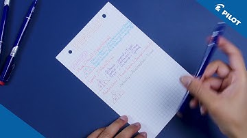 Pilot - FriXion Fineliner - School FlashCard