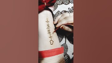 ❤️ Requested name (Aaliya) ❤️ comments your name ❤️mehendi# name#desine#heenalover#trendingshorts#