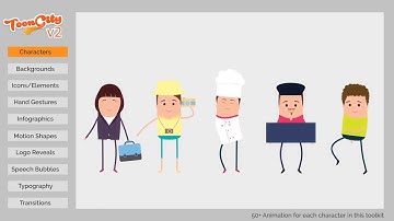 Explainer Video ToolKit | ToonCity 2 by IronNetwork | VideoHive - After Effects Templates