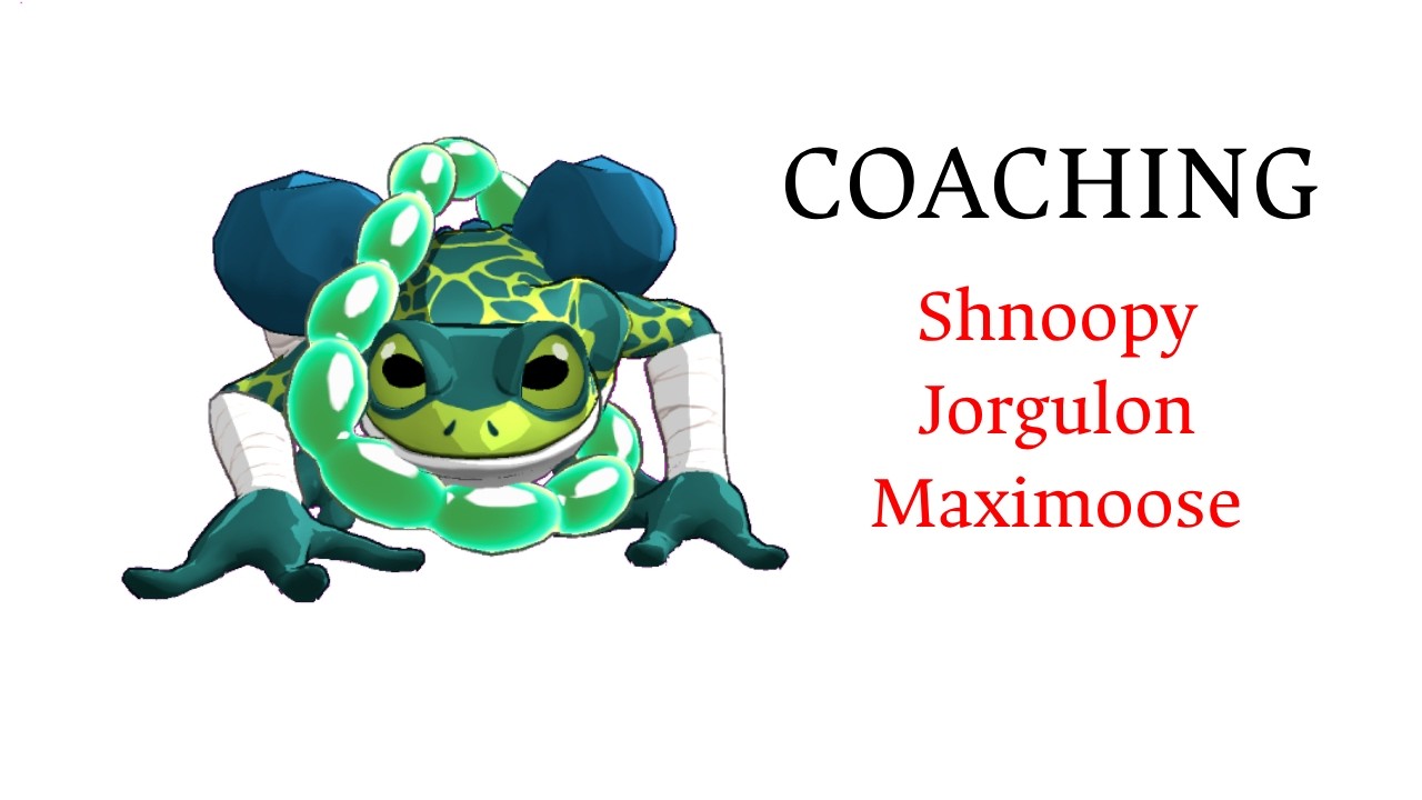 Coaching Shnoopy | Jorgulon | Maximoose