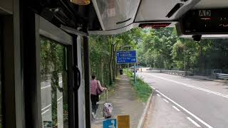 【辛苦過行石澳上山頂】嶼巴 AD03 VP9994@3M 東涌站 - 梅窩碼頭 (下層展望)