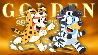 GOLDEN x BLUEY - Can Leopard Bingo Catch Zebra Bluey?! 🐆🦓 (Official Music Cover)