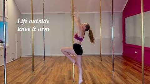 Beginner Spinning Pole Flow Choreography | Graceful Tips for Pole Flow