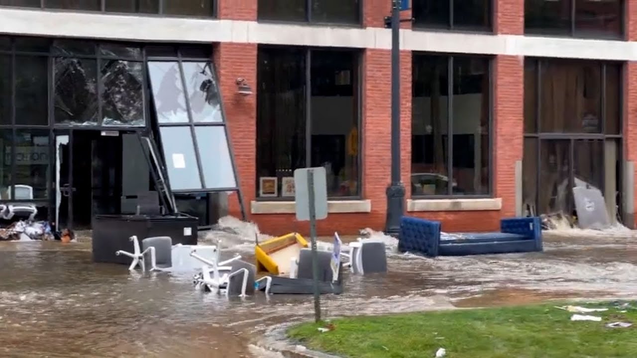 Flash flooding damages businesses in Merrimack Valley YouTube