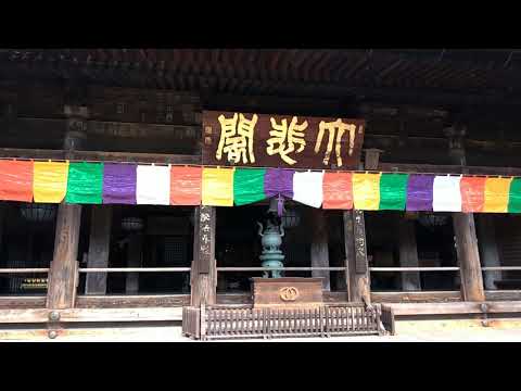長谷寺の読経