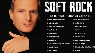 Michael Bolton, Eric Clapton, Elton John, Phil Collins, Rod Stewart - Soft Rock Ballads 70s 80s 90s