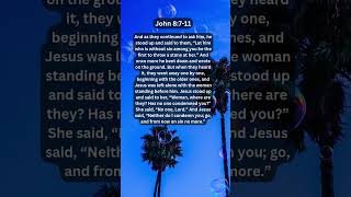 Jesus Saves | John 8:7–11 Daily Bible Verse