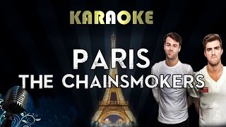 The Chainsmokers – Paris (Karaoke Instrumental Lyrics)