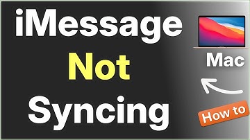 iMessage Not Syncing on Mac : Here is the Fix