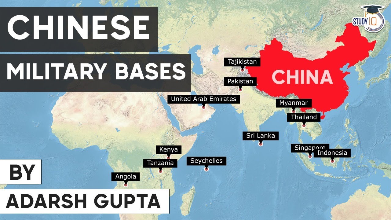 China's Overseas Military Base Strategy - List of locations where China may  establish military bases - YouTube