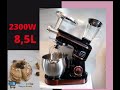 Homelux robot de cuisine 3 en 1 mixeur et hachoir  viande 85l  2300w