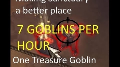Treasure Goblin Farming - 7+ Goblins per Hour - Diablo 3 - THE TRIPOD