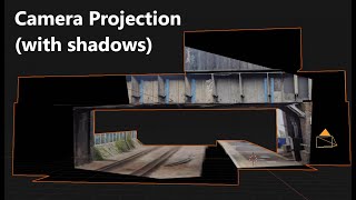 Camera Projection (with shadows) - Blender screenshot 2